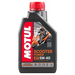 Motul Scooter Power 5W40 4T Fuld Syntetisk Motorolie - 1L